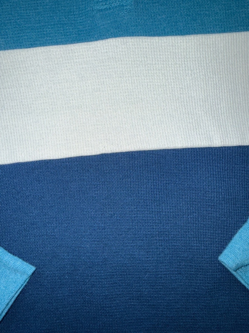 Size 8 boys Jumping Beans bundle of two colorblock waffle knit Henley shirts. - Picture 3 of 9